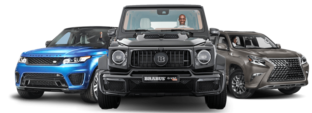 Three cars